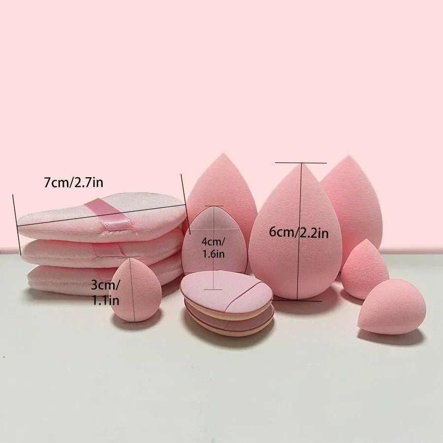 Pro-Grade Makeup Sponge Kit: Your All-in-One Beauty Tool Collection– Perfect for Every Look