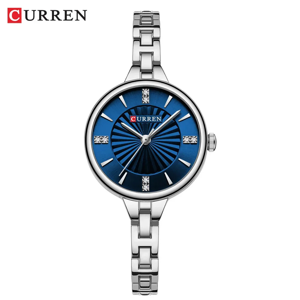 CURREN Luxury Women Bracelet Quartz Watches For Women Magnetic Watch Ladies Sports Dress Wrist Watch Clock Relogio Feminino