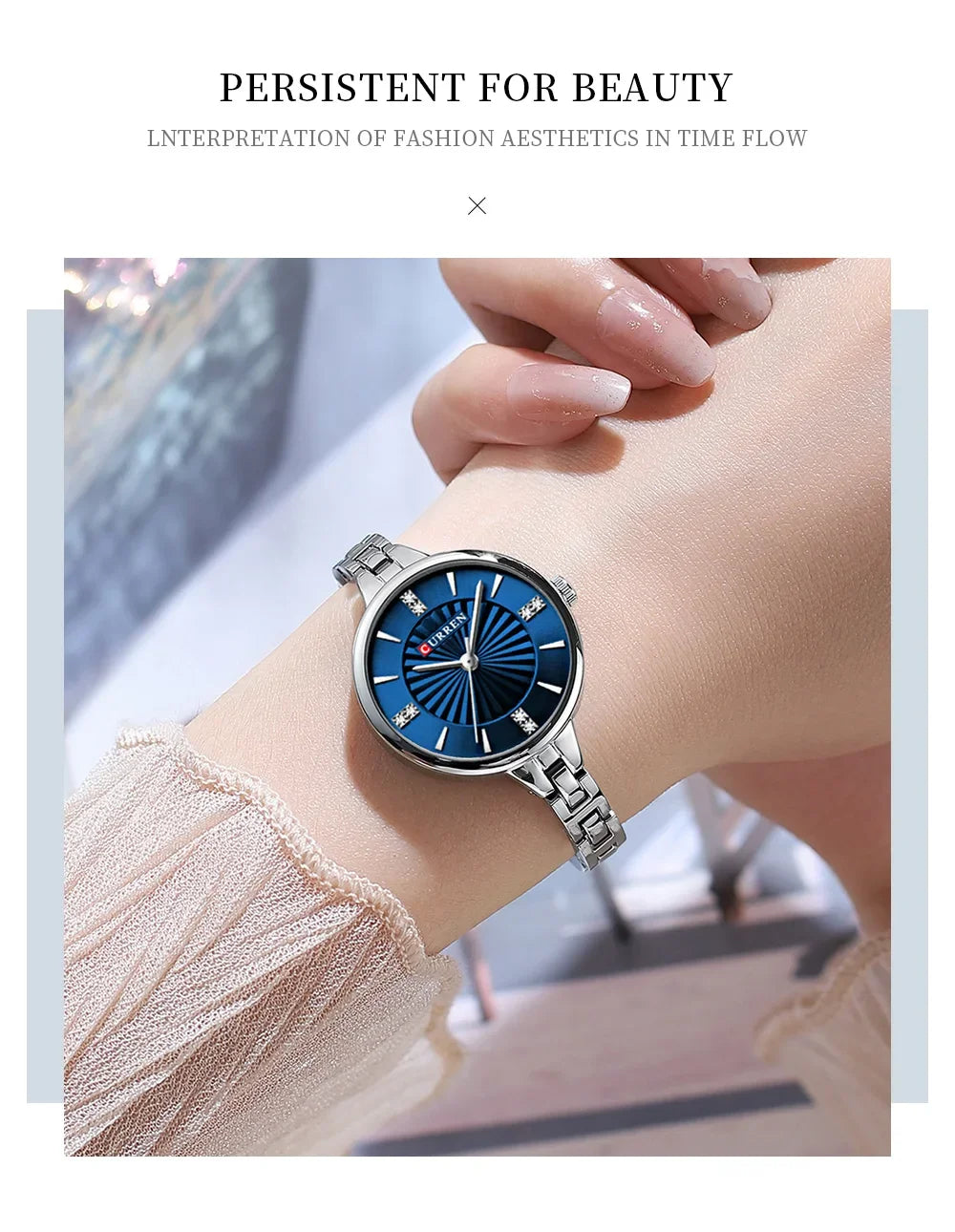 CURREN Luxury Women Bracelet Quartz Watches For Women Magnetic Watch Ladies Sports Dress Wrist Watch Clock Relogio Feminino