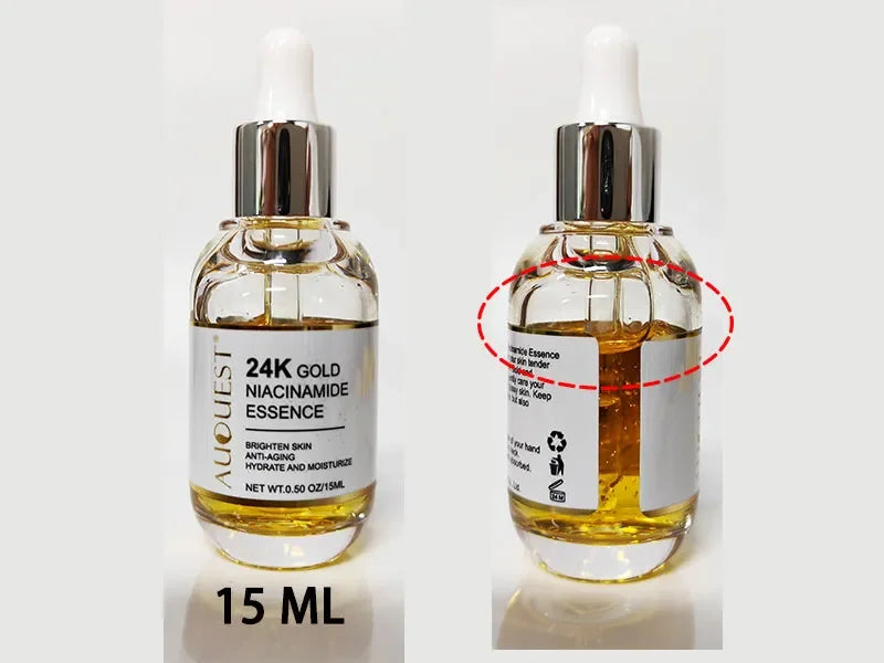 Niacinamide Serum Hyaluronic Acid for Face 24K Gold Essence Whitening Anti-aging Collagen Facial Serum Skin Care Products