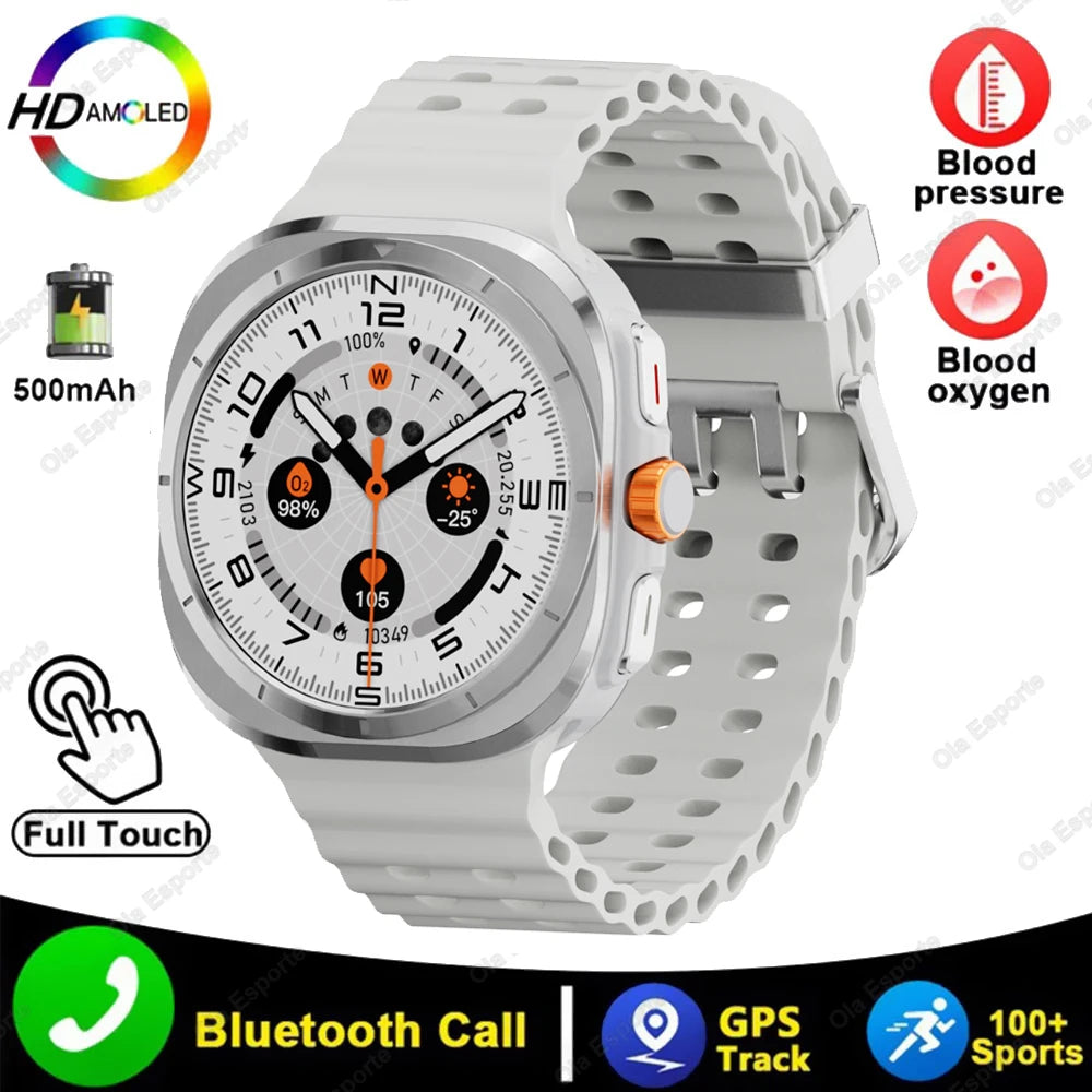 series 8 ultra watch 47mm Smart Watch IP68 Waterproof Bluetooth Call Compass Smartwatch for Men Women 1.43" AMOLED Screen