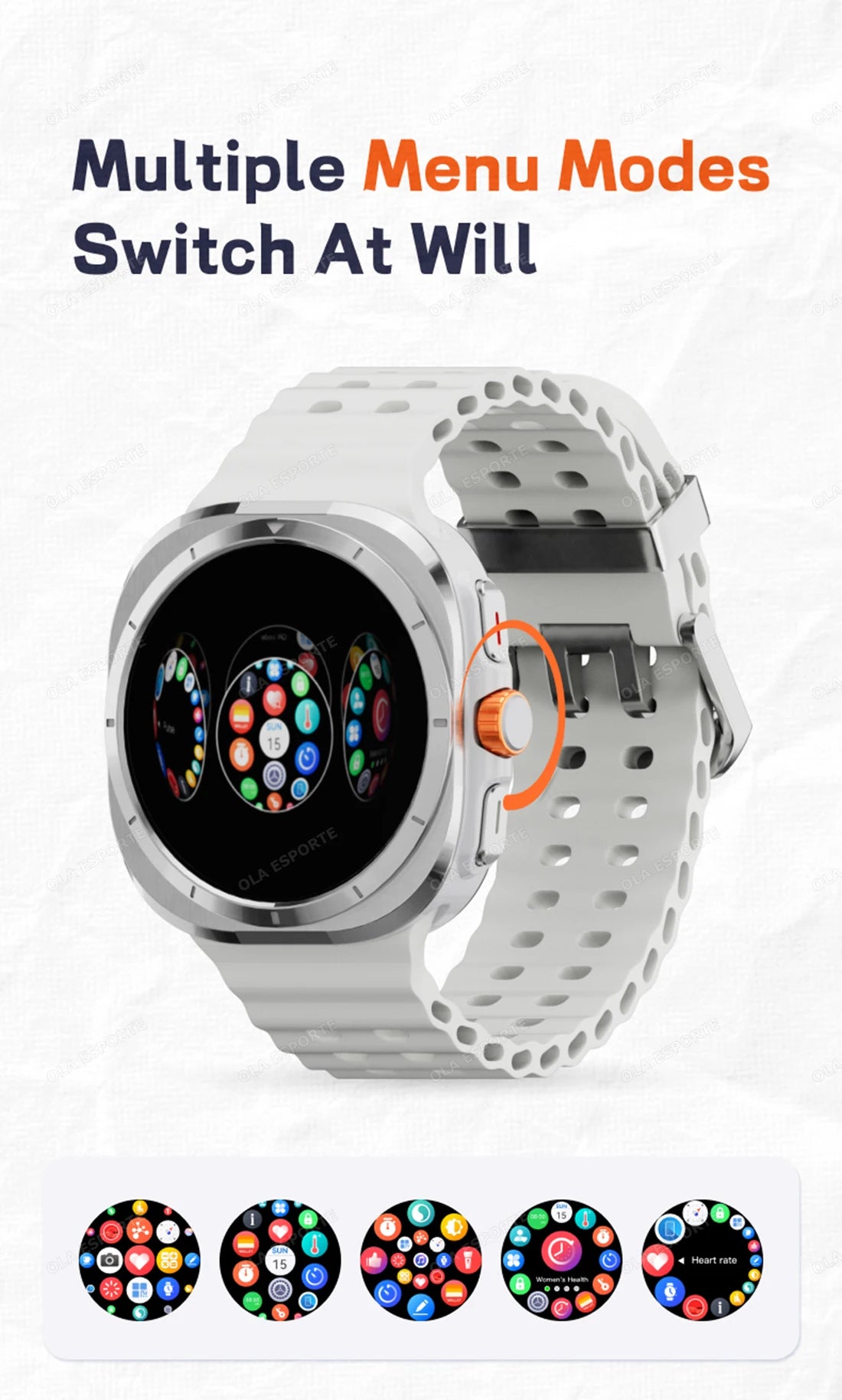 series 8 ultra watch 47mm Smart Watch IP68 Waterproof Bluetooth Call Compass Smartwatch for Men Women 1.43" AMOLED Screen