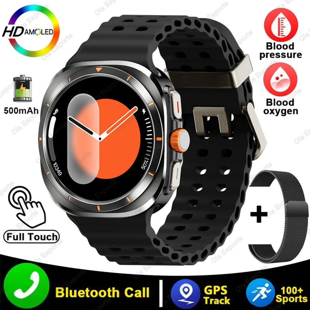 series 8 ultra watch 47mm Smart Watch IP68 Waterproof Bluetooth Call Compass Smartwatch for Men Women 1.43" AMOLED Screen